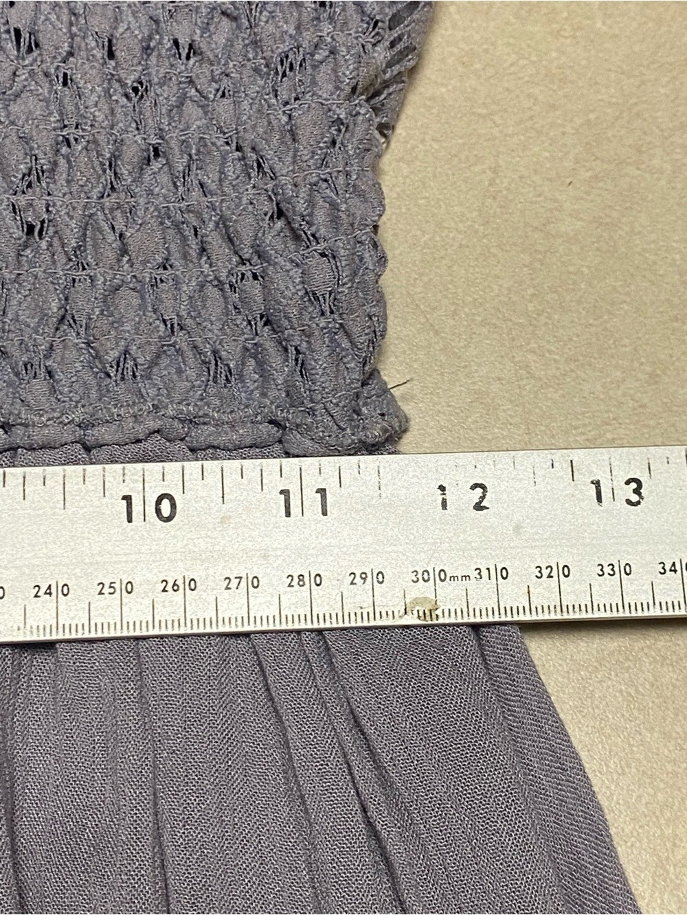 Free People One Dress Women Size XS Purple Slate Adella Maxi Slip Dress Boho - Picture 14 of 15